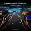C6 Wireless PC Controller, Bluetooth Game Controller- 1000Hz Polling Rate- Hall Effect Joystick for Windows PC, Nintendo Switch, Switch 2, Steam Deck, Android TV/Mobile, iOS, MAC &Tesla Vibration Turbo