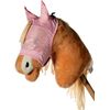 HKM Hobby Horsing Fliegenschutzmaske, Orange, Einheitsgröße