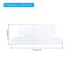 PATIKIL 3 Inch File Folder Labels, 100pcs File Folder Tabs with Inserts Labels Plastic Clear for Hanging Folders Binders Quick Identification Organizer