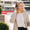 Philips Wireless Stereo Headphones Noise Cancelling with Removable Mic