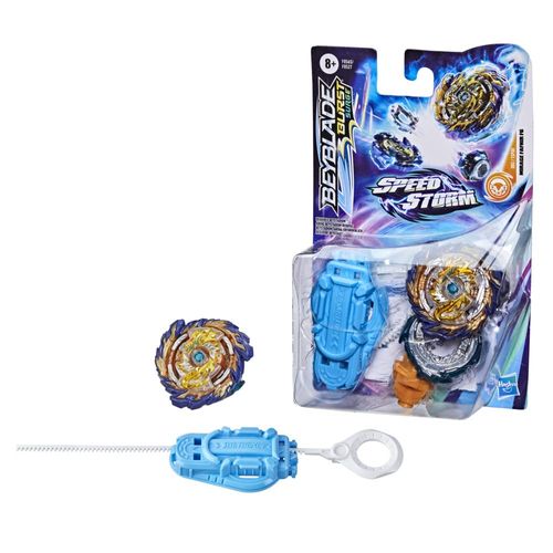 Hasbro Beyblade Burst Surge Speedstorm Mirage Fafnir F6 Spinning Top Starter Pack – Battle Spinning Top with Starter