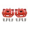Rear Performance Brake Caliper Set Red Compatible with 2007-2012 Nissan Altima 2007-2008 Maxima