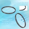 sourcing map 43mm Circular Polarizer Filter, Double Sided Multi-Layer Coatings Polarizing Filter with Cleaning Cloth for Camera Lens