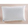 Charlotte Andersen Quilted Pillow Pair, Medium Support Pillow supporting head side back and neck