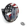  2" Tow Hitch Receiver Plug Cover Insert For SUV's & Trucks - "9-11 Memory" 