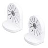 Nicheez Dome Security Camera Bracket Mounting Hardware Fixed Stand Mount Ceiling Wall (Set of 2)