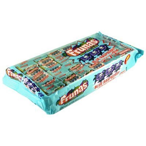 Frunas Fruit Chews Blue Raspberry 48 Pack