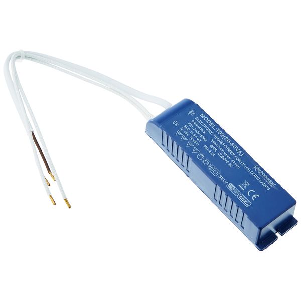 Knightsbridge 12V 20-60W Transformer, 60 W, Halogen Dimmable