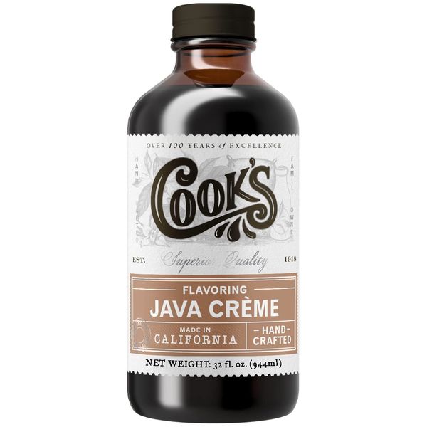 Cook's Java Creme Flavor 32 oz