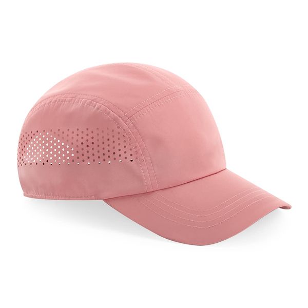 Beechfield B188 Technical Running Cap - Salmon Pink