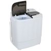 Mini Wash Machine Compact Twin Tub 13lbs Top Load Washer Spin Cycle Dryer