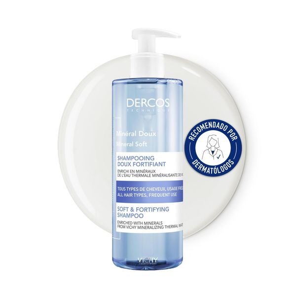 Vichy Dercos Mineral Soft and Fortifying Shampoo 400 ml