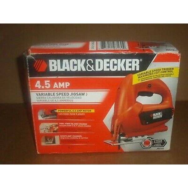 BLACK+DECKER Jig Saw, 4.5 Amp P0wer Motor Variable Speed JIGSAW