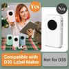 Phomemo D30 White Labels - Self-Adhesive, 14x50mm/0.55x1.97inch, 3 Rolls