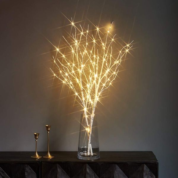 Hairui Branch Tree, Branch, LED Light, Tree, Christmas, Wedding, Gift, New Year, Celebration, Birch, Tabletop Light, Cute