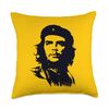 Che Guevara Shadows Yellow Throw Pillow
