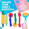 Clay and Dough Tools Six Piece Set - Ages 3 & Up DIMROM (6pcs)