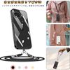 Google Pixel 9A Case, Shoulder Clear, Pixel 9a Smartphone Case, Cover, Shoulder Strap, Crossbody Strap, Shockproof, Transparent, TPU, Thin, Drawstring, Adjustable Length, Removable, Fall Prevention,
