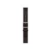 Nokia 4381649 Watch strap Leather, Stainless steel Black