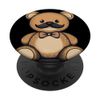 Adorable Teddy Bear with an Awesome Beard Costume PopSockets Adhesive PopGrip