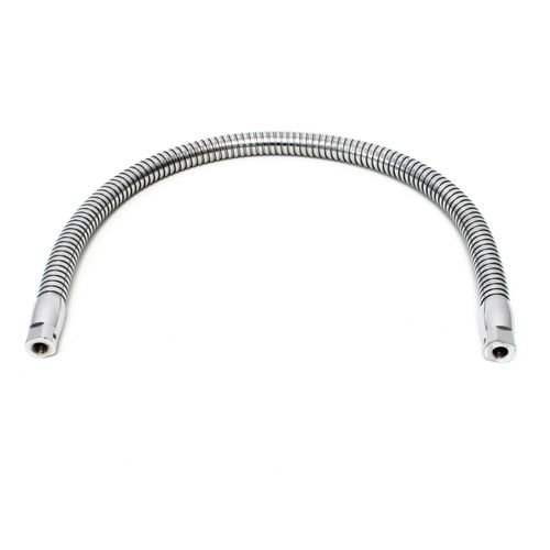 24" Heavy Duty Flexible Gooseneck Arm Hose Tube Chrome Plated