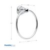 Franklin Brass Kinla Towel Ring, 1 per pkg in Polished Chrome