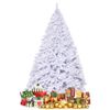 Costway 9Ft Hinged Stand Artificial Christmas Tree Great Pine Tree 2132 Tips