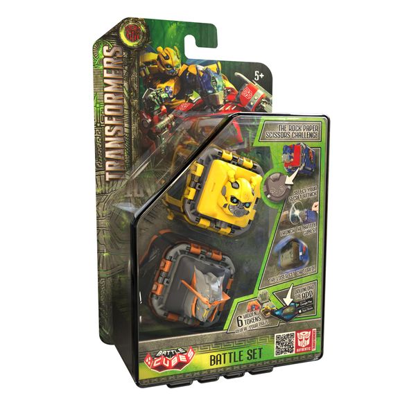 Battle Cubes Transformers Bumblebee Vs Battletrap 2 Pack - Battle Set