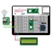 GeeekPi Raspberry Pi Pico W IoT Starter Kit - MicroPython Programming Kit with Pico W, Breadboard, I2C 1602 LCD Display, 9g Micro Servo