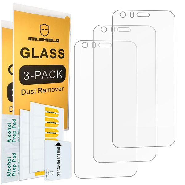 Mr.Shield Screen Protector For CAT S62 and S62 Pro [Tempered Glass] [9H Hardness] [3-Pack] Screen Protector