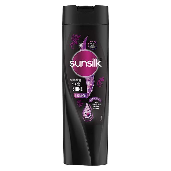 Sunsilk Stunning Black Shine Shampoo, 340 ml