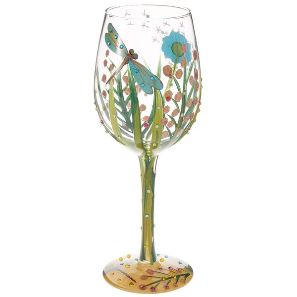 Lolita Dragonfly Wine Glass