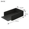 King Jim STA020-DG Desk Tray Starda Stacking Tray, Dark Gray
