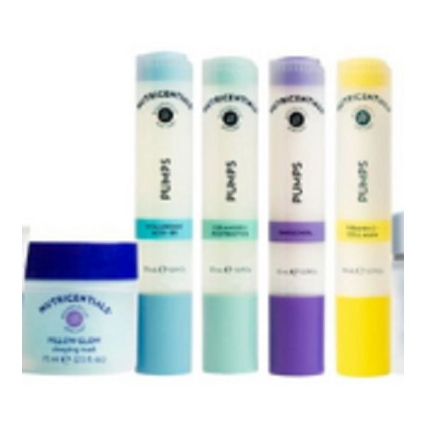 Nu Skin NuSkin Nutricentials Set: Pillow Glow Sleeping Mask+4 more (Retail=$219)