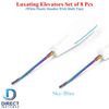 Set/8 Dental Luxating Root Elevators Tooth  Extracting Extraction Luxation Tools