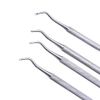 Kingsie 4 Piece Nail Polish Remover Stainless Steel Nail Lifter Nail File Zonde Sweetskin Treatment Curled Nails Thick Nails Feet Nail Care Foot Care Nail Care