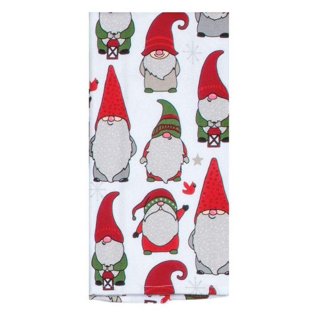 All Over Gnome Dual Purpose Terry Towel