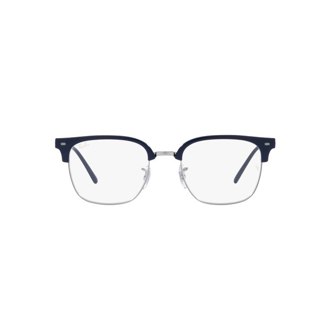 Ray-Ban Prescription Eyewear Frames RX7216 NEW CLUBMASTER, 8210 BLUE ON GUNMETAL