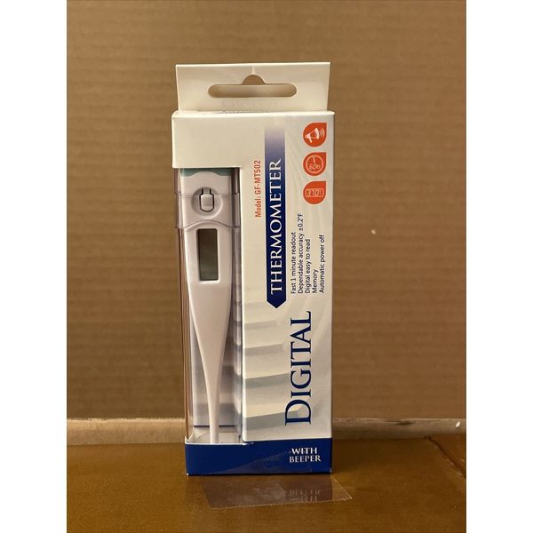 NEW IN BOX GDP Health Digital Thermometer Storage Case Included