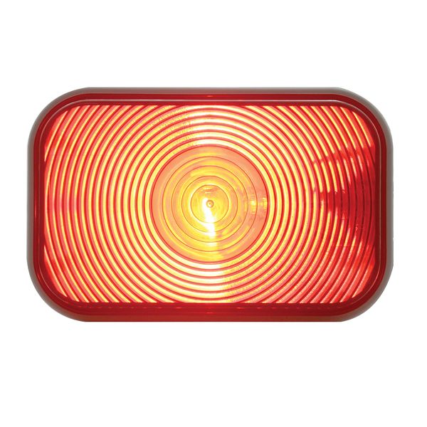United Pacific 31364 Rectangular Stop/Turn/Tail Light, Red