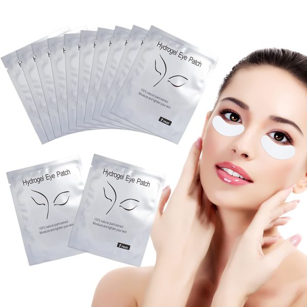 Fanshiontide 50 Paar Wimpernverlängerung Augenpads, Wimpern Pads Wimpern Extensions Pads Lint Free Eye Gel Patches für Wimpernverlängerung Augenwimpern