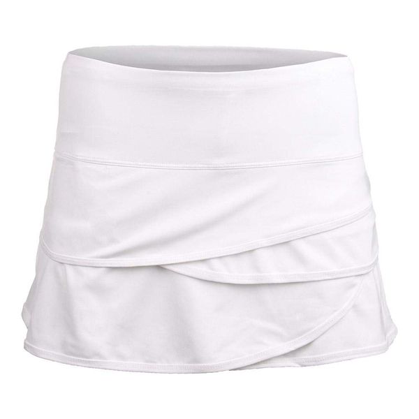 Lucky in Love Scallop Tennis/Pickleball/Paddle Skort (White, Small)