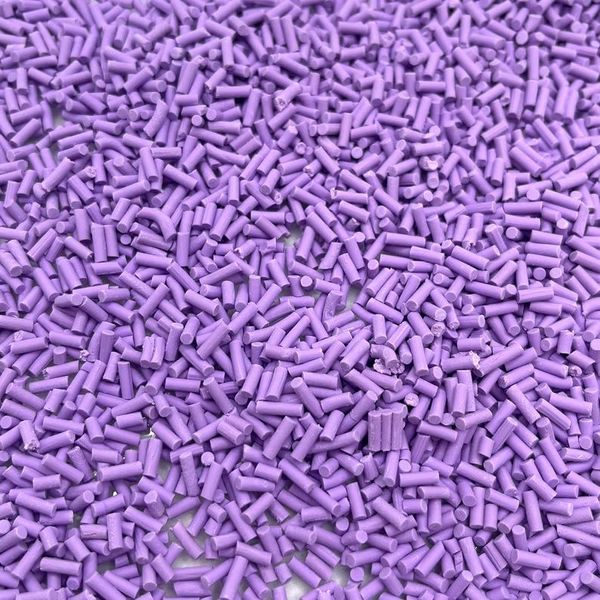 10g Set Light Purple Short Polymer Clay Sprinkle