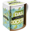 XL Cup with Cocktail Motif