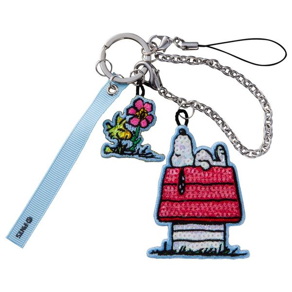 Minoda Snoopy Sequin Charm Strap Dog House S02C8843