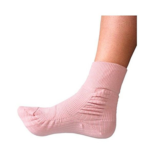 Fall Prevention Socks/Pink 2223 cm 1 Feet