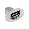 Jeep Logo Emblem Block Letters Trailer Hitch Cover Plug