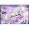 Personalised Unicorn & Fairies Birthday Card - Stunning !