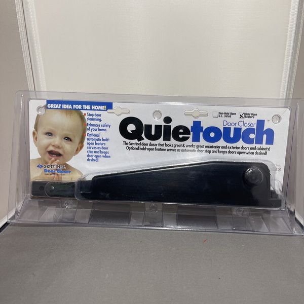 Quietouch Door Closer Quiet Touch SN123 White Sentinel child safety SN 123 New