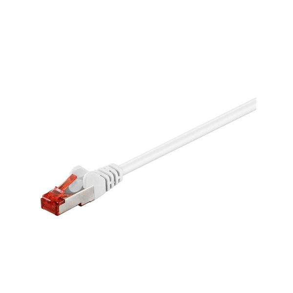 Goobay 95575 CAT 6 Patch Cable, S/FTP (PiMF), White, 1.5 m Length